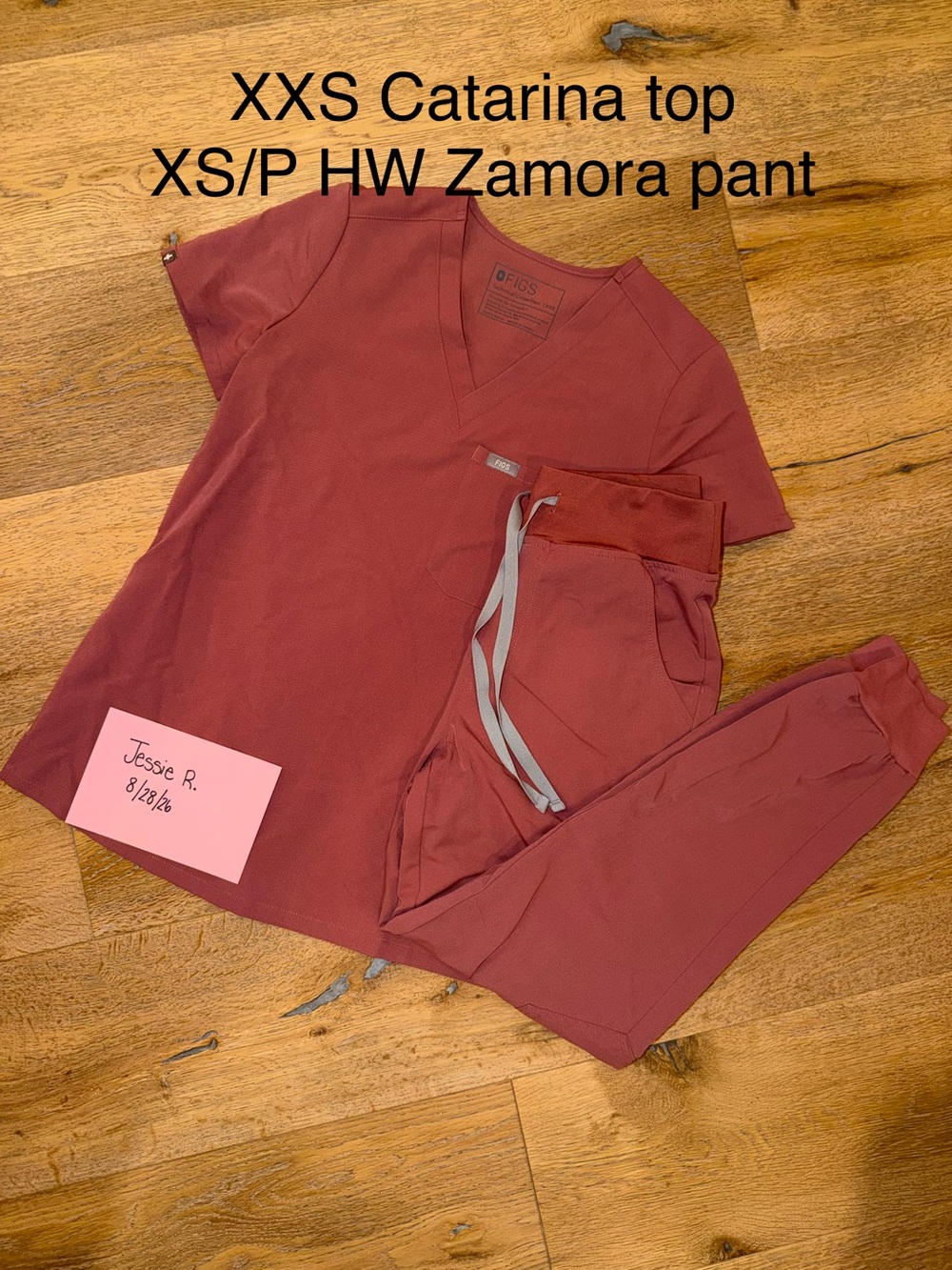 Figs Zamora Jogger in Muave